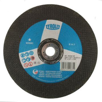 Show details for Tyrolit DC Grinding Disc Metal 230mm x6.0mm (9") - 222865 Picture of Tyrolit DC Grinding Disc Metal 230mm x6.0mm (9") - 222865