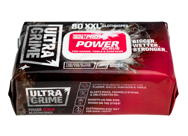 ULTRAGRIME® PRO: POWER SCRUB