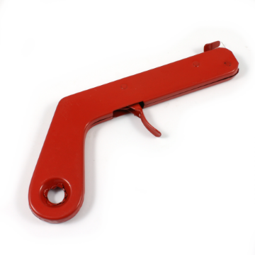 Pistol Type Spark Lighter, Red Pistol Type Spark Lighter, Red