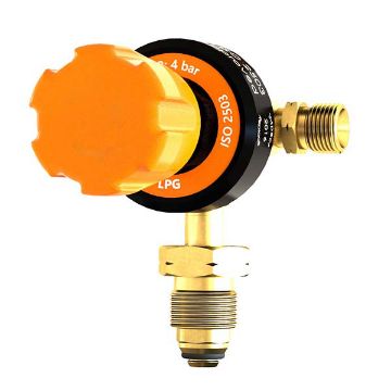 Single Stage Plugged Propane Regulator - 4 Bar Single Stage Plugged Propane Regulator - 4 Bar