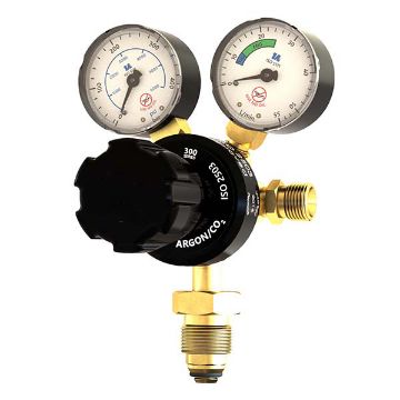 Single Stage 2 Gauge Argon/Co2 Regulator - 35 Lpm Single Stage 2 Gauge Argon/Co2 Regulator - 35 Lpm
