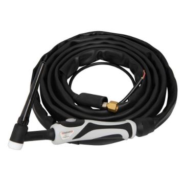 Titanium 12.5ft TIG Torch  Titanium 17F TIG Torch 12.5ft with Single Button