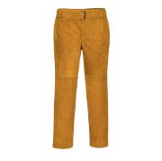 Leather Welding Trousers (Tan) - SW31