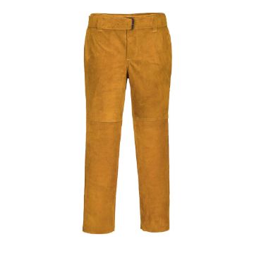 Leather Welding Trousers (Tan) - SW31 Leather Welding Trousers (Tan) - SW31