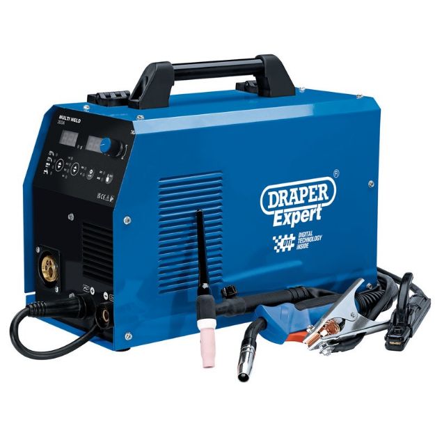 Draper ® Expert 3-IN-1 Multi-Process Welder DTI, 200A - 70048