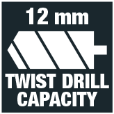 JEI MINIBEAST™ LP35+ Magnetic Twist Drill Capacity